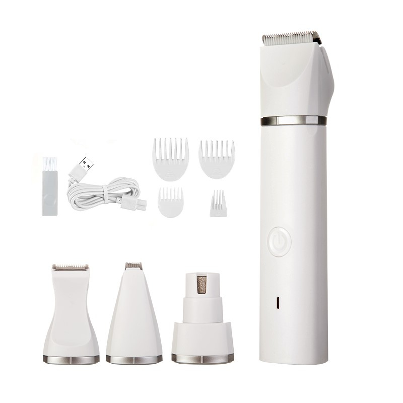 Silent Pet Grooming Kit for Stress-Free Trimming