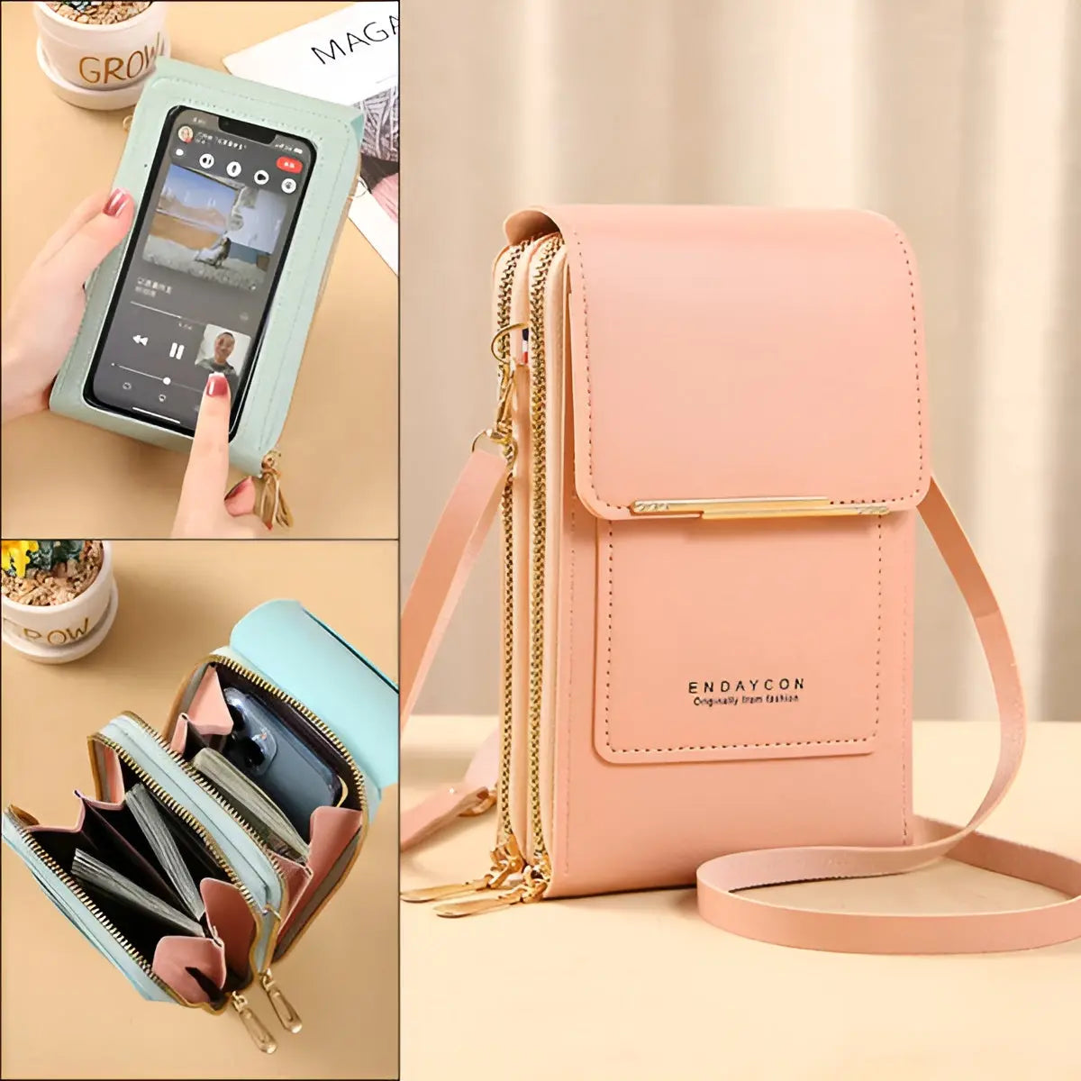 Soft Anti-Theft Shoulder Bag