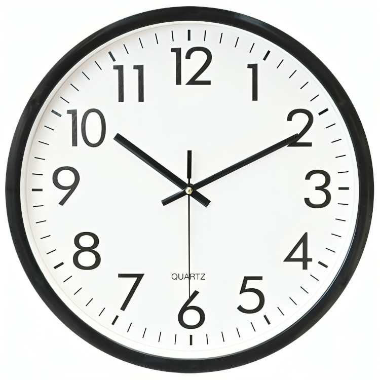 Timeless Elegant Atomic Wall Clock – Indoor & Outdoor Use