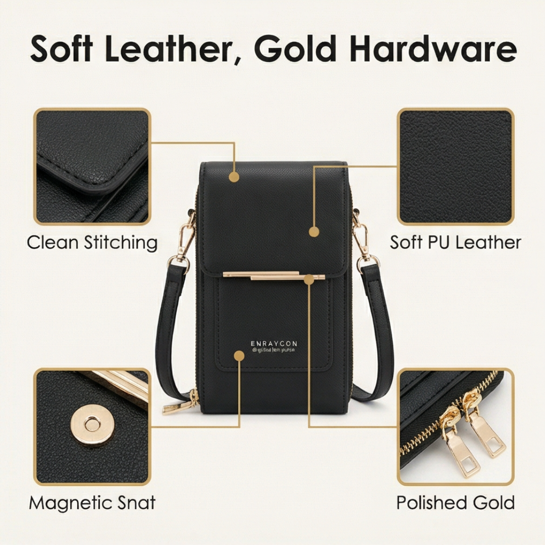Touchscreen Crossbody Phone Purse
