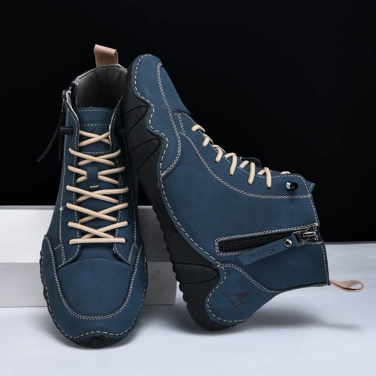 Unisex Cushioned Orthopedic Zip Boots
