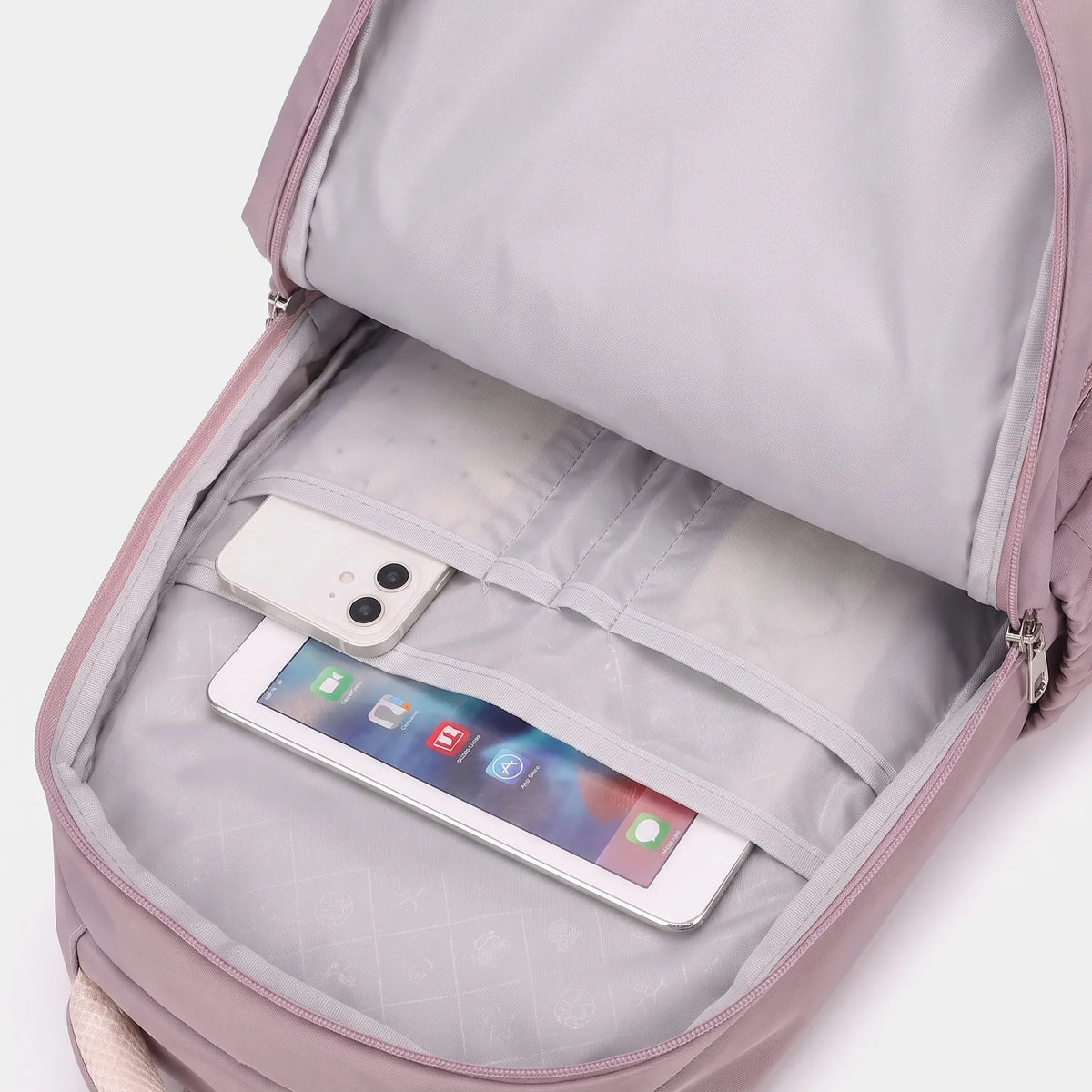 Unisex Multi-Compartment School Backpack for Everyday Use and Travel