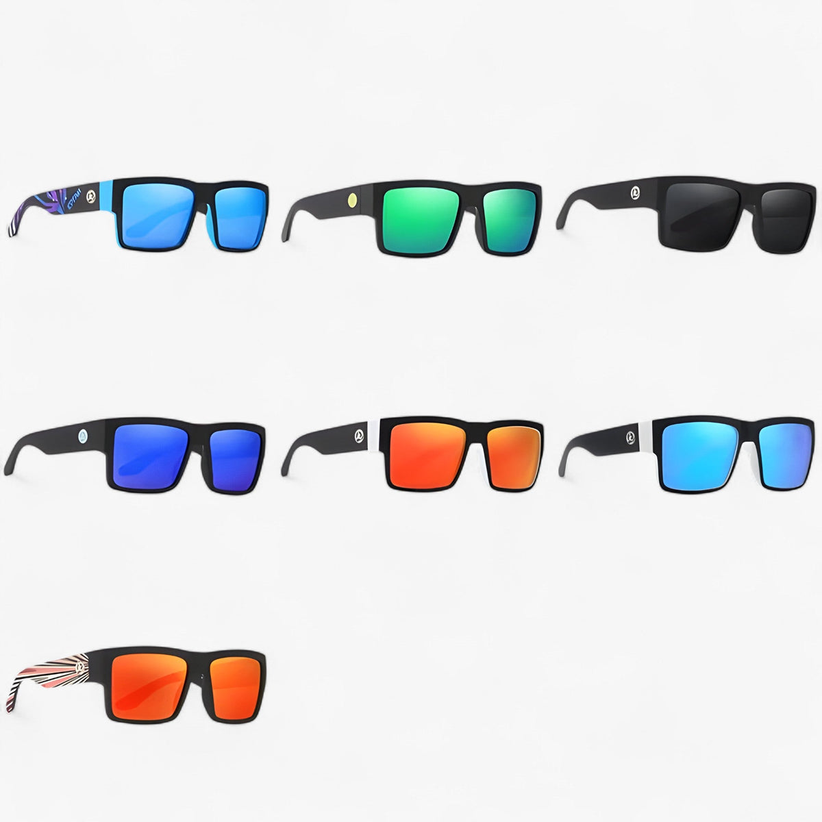 Unisex Polarized Sports Sunglasses - Windproof & Lightweight