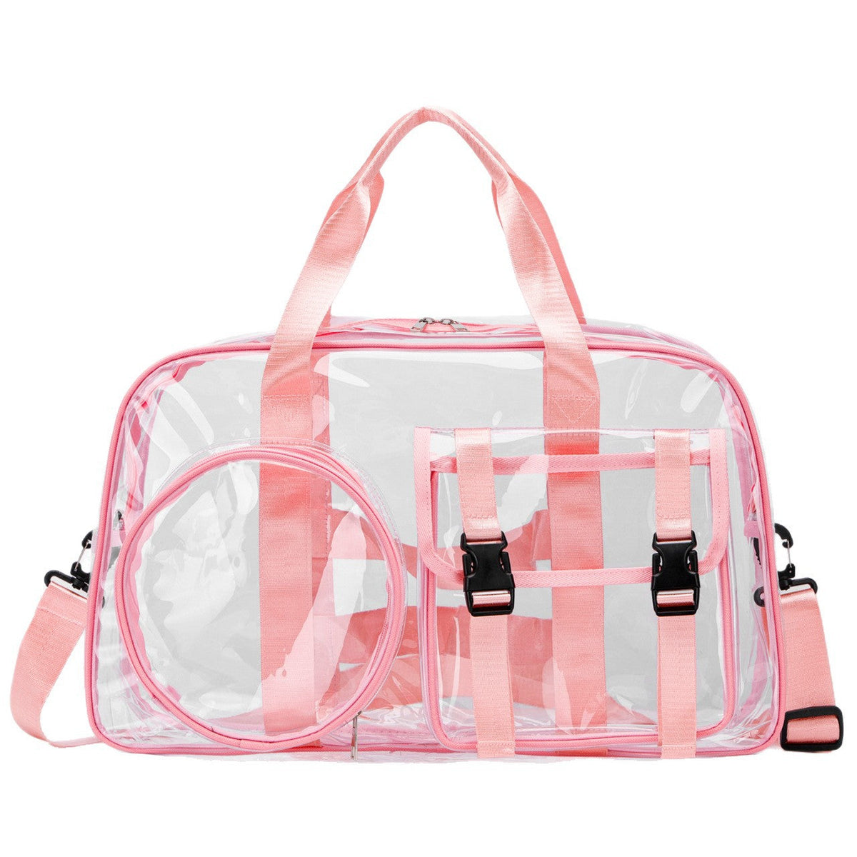 Unisex Transparent Utility Duffle Bag