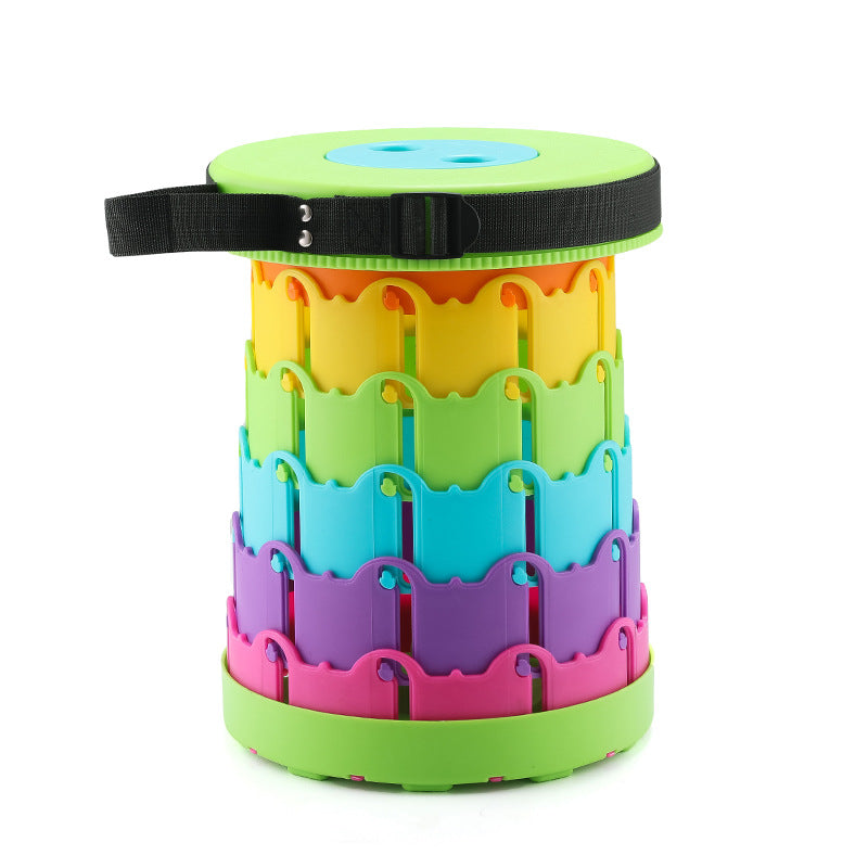 Upgraded Folding Telescopic Stool