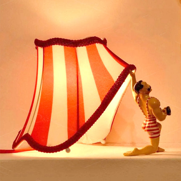 Vintage Circus Table Lamp