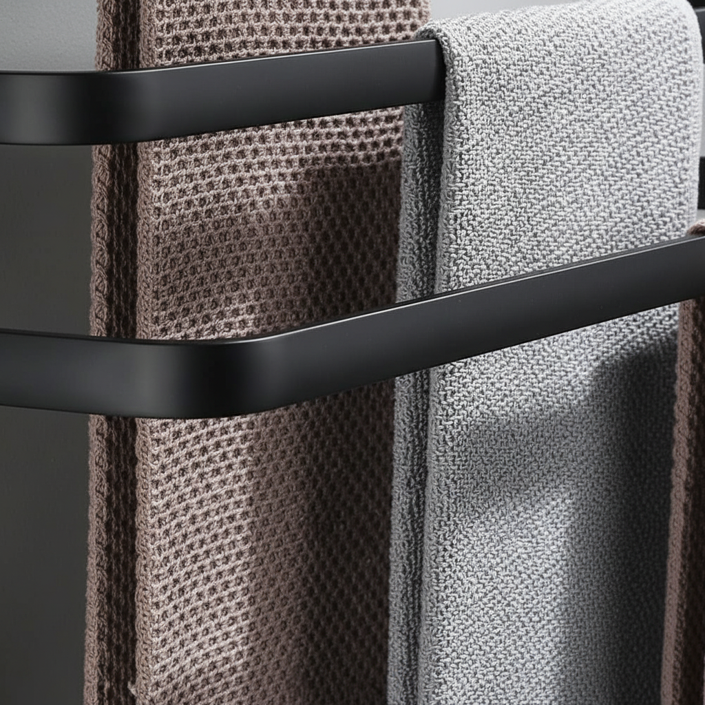 Wall-Mounted Metal Towel Rack - SpaceHang