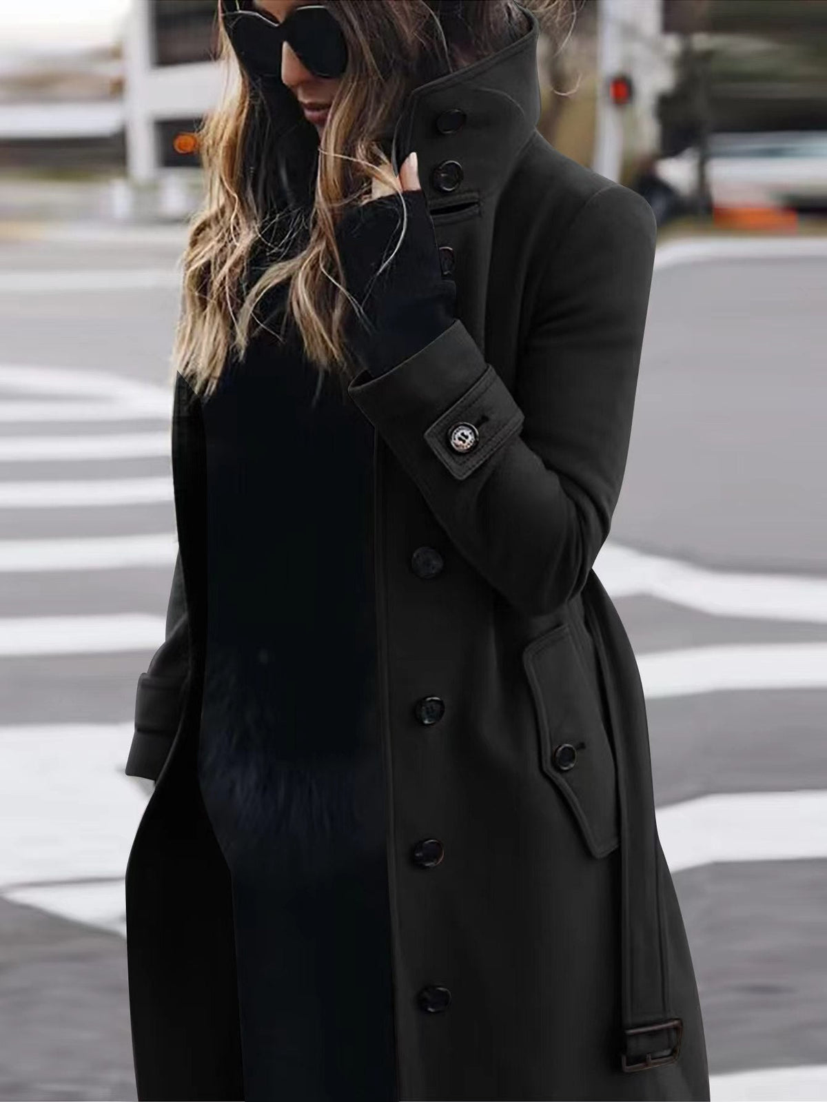 Warm Elegant Women's Trench Coat
