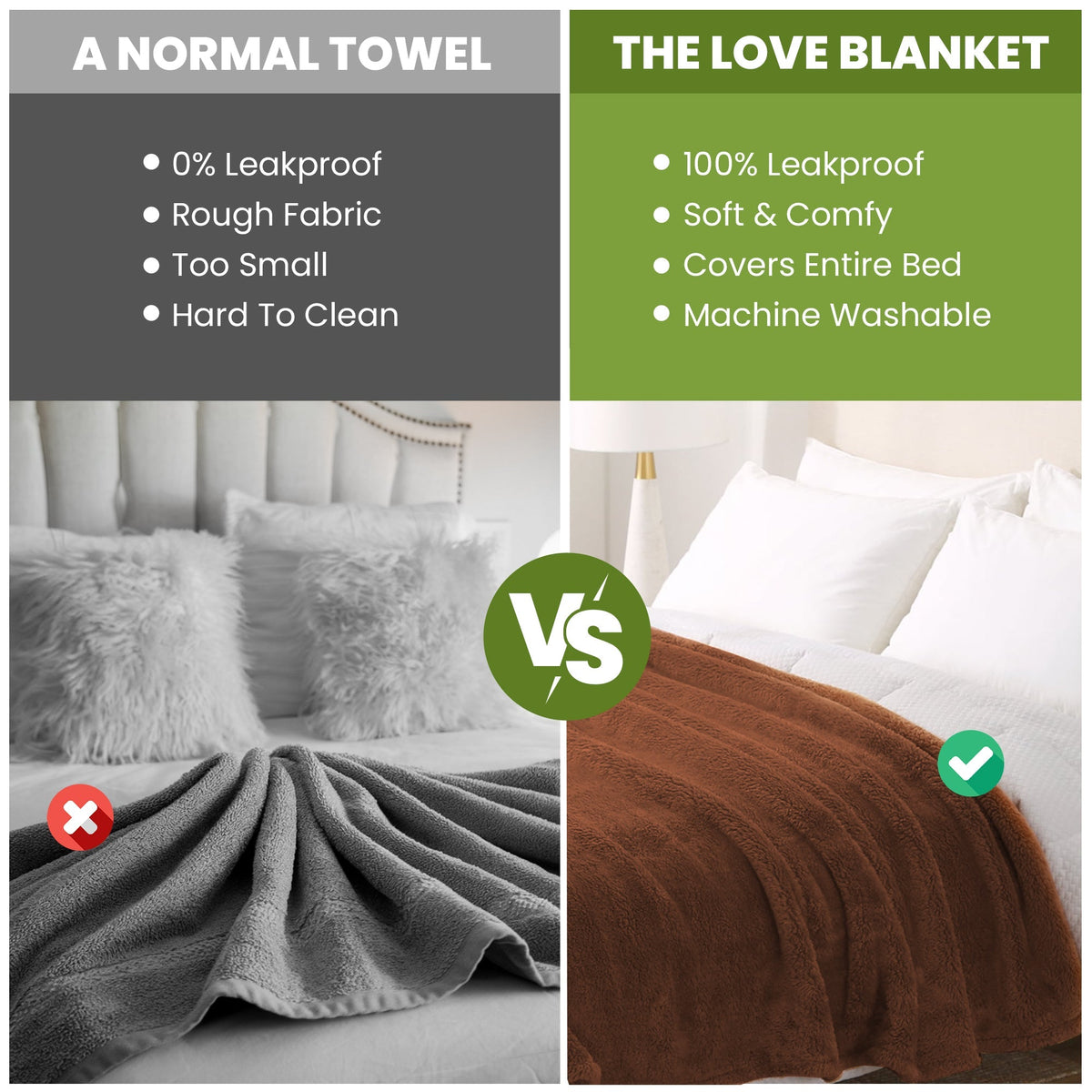 Waterproof Adult Intimacy Blanket for Couples