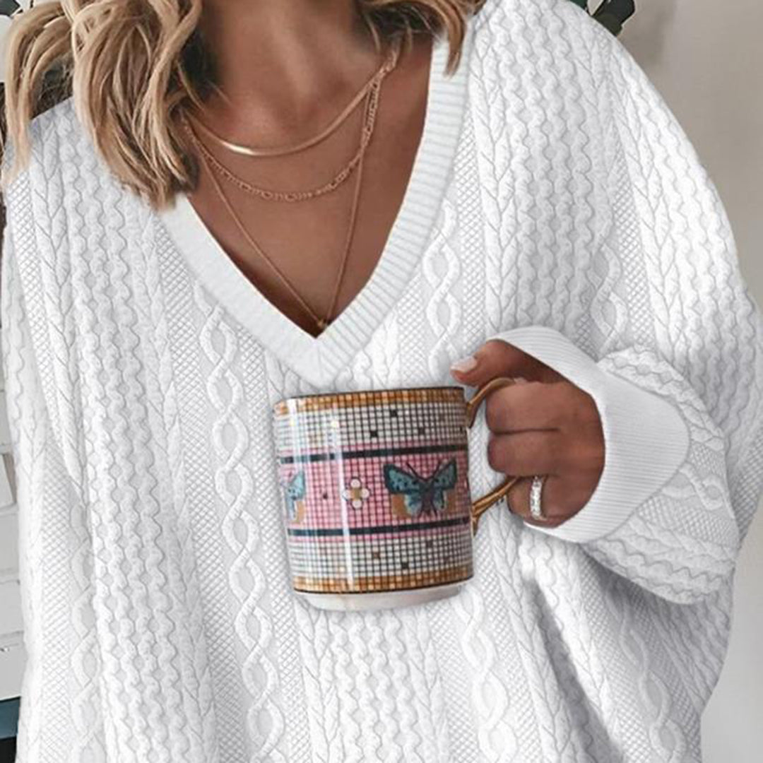 Winter Oversized Cable Sweater