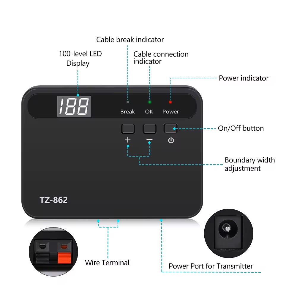 Wireless Pet Fence Containment System TZ-862