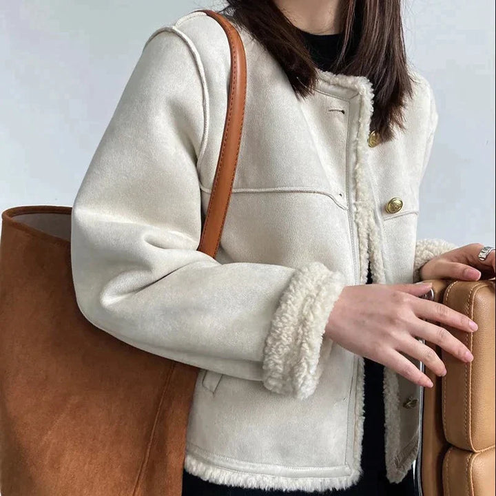 Women's Button-Front Winter Jacket