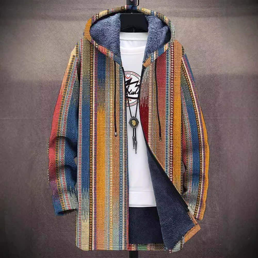 Women's Casual Art-Inspired Cardigan