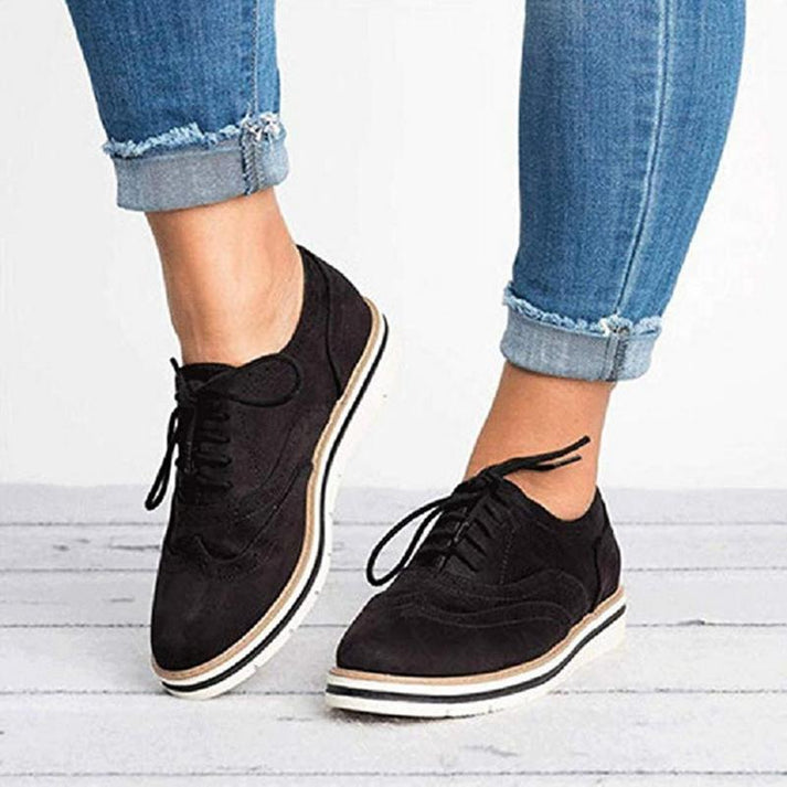 Women's Lace-Up Oxford Shoes