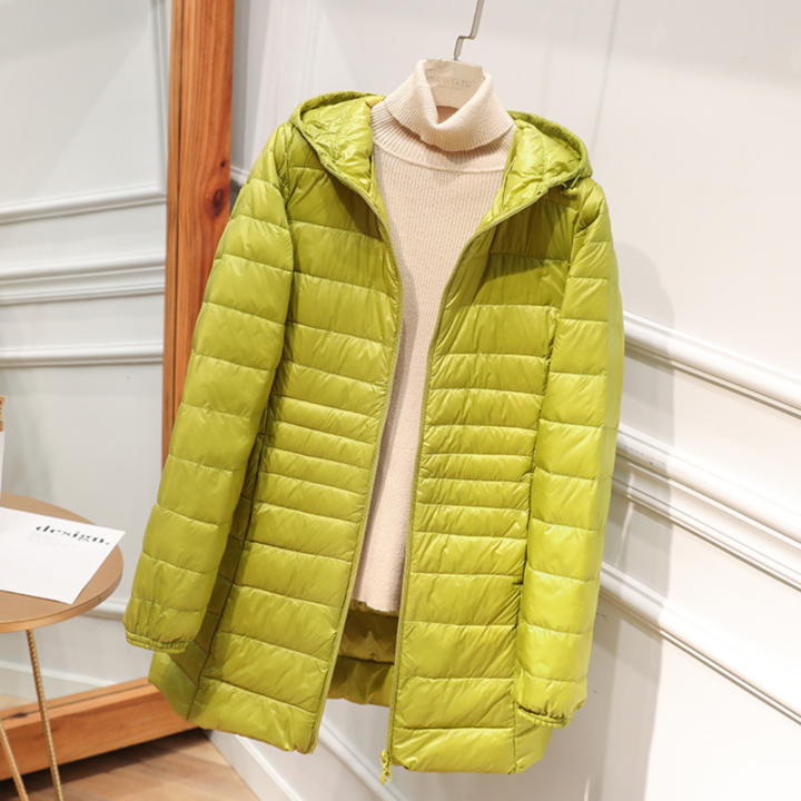Women's Lightweight Hooded Puffer Jacket