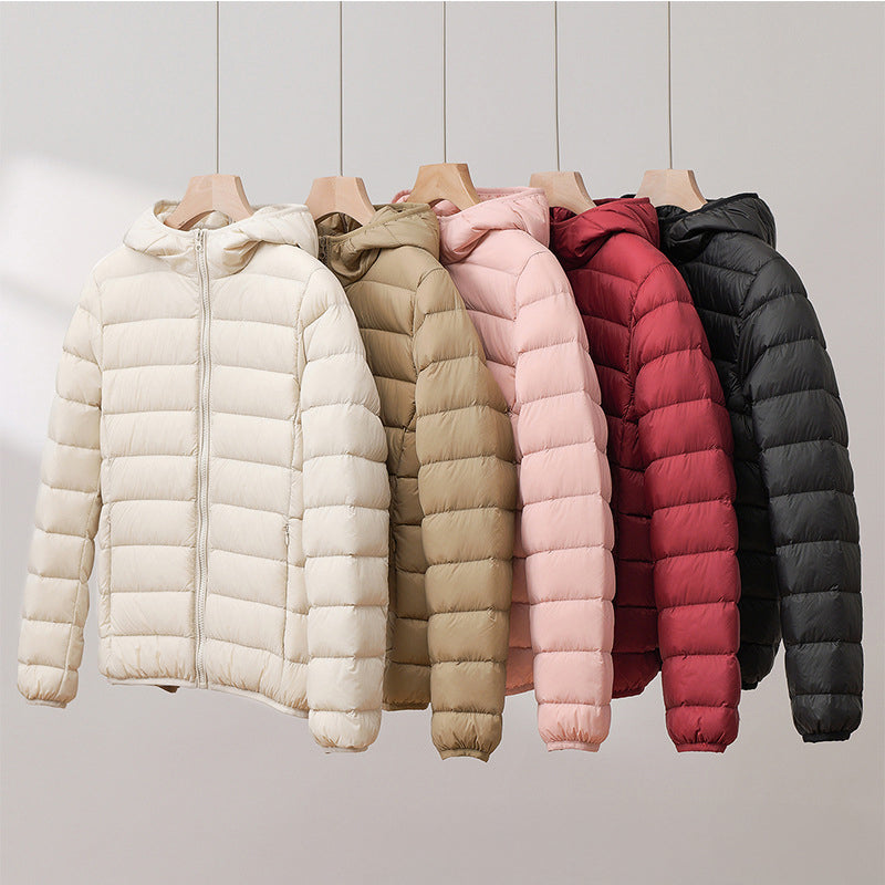 Women's Lightweight Hooded Quilted Jacket
