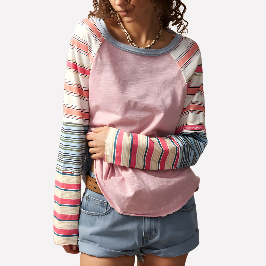 Women's Long-Sleeve Raglan Top