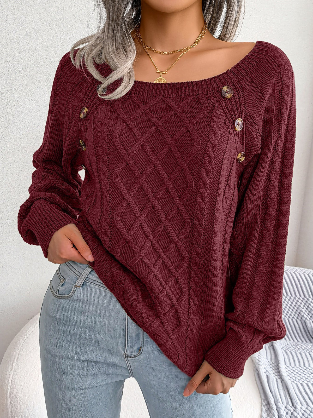 Women's Luxury Winter Sweater - Stylish & Comfortable