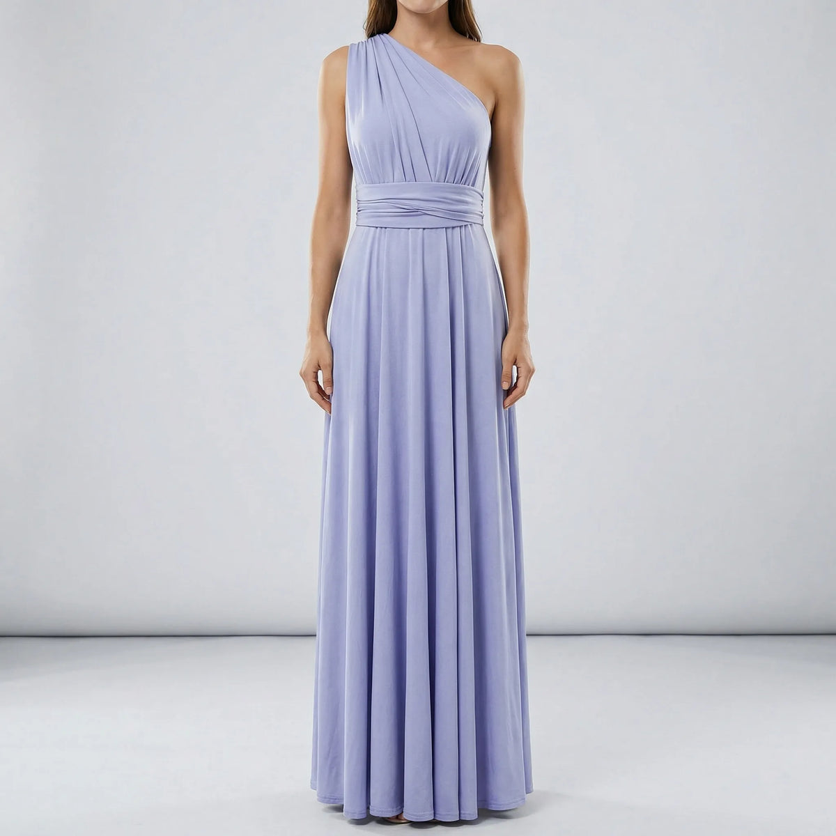 Women's Maxi Wrap Dress for an Elegant Silhouette