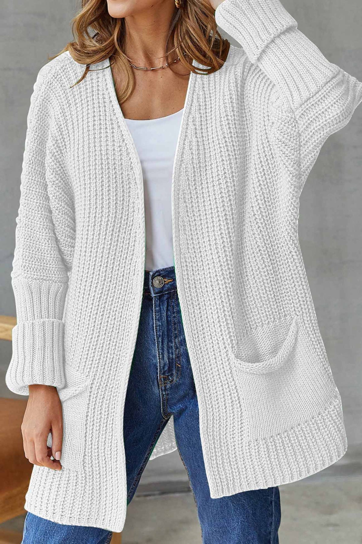 Women's Open-Front Cardigan