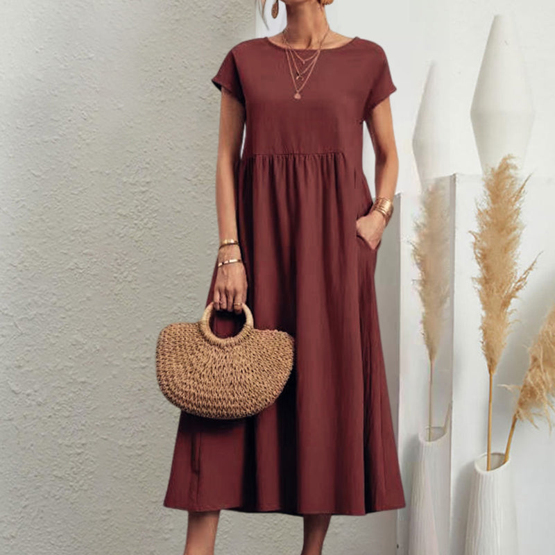 Women's Sleeveless A-Line Summer Dress