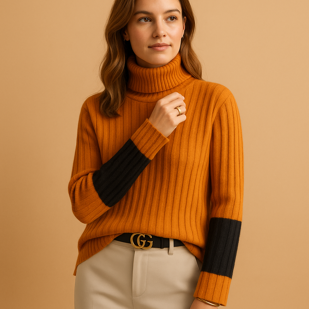 Women's Slim-Fit Turtleneck Sweater