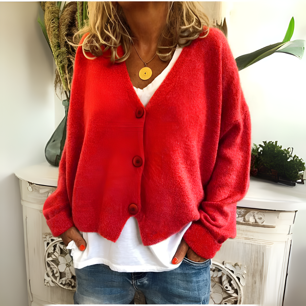 Women's Soft Relaxed Fit Cardigan