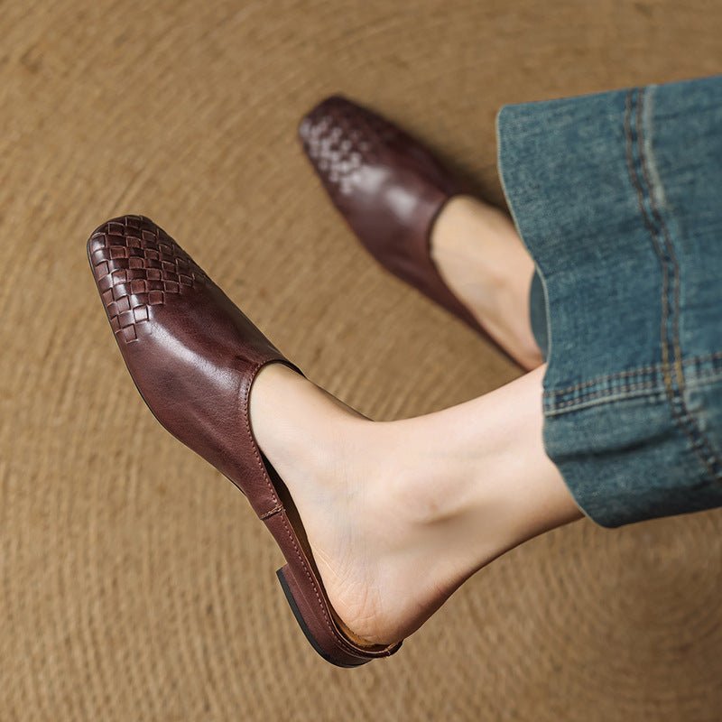 Women's Square-Toe Mules