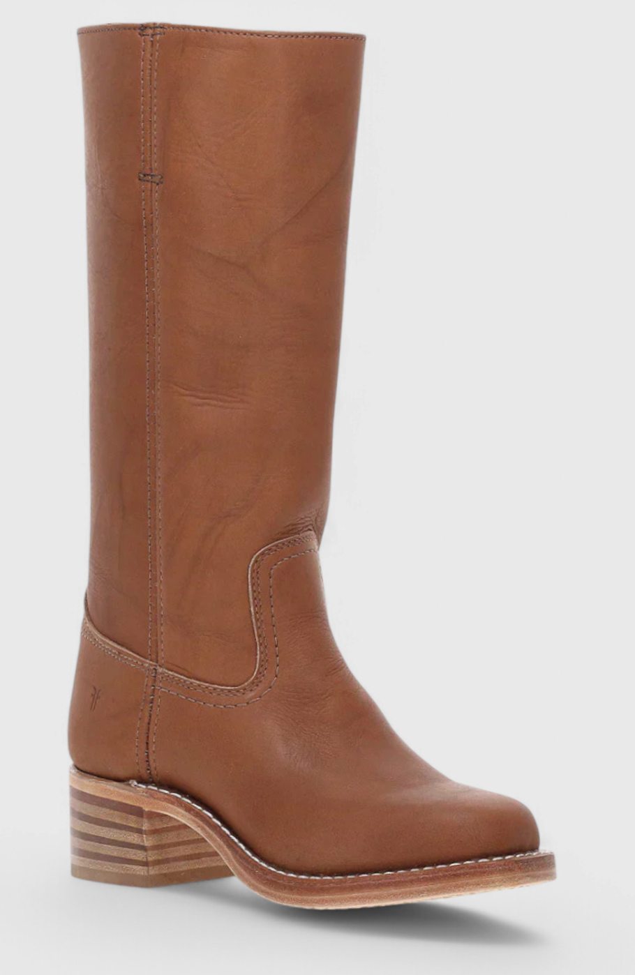 Women's Stacked-Heel Knee-High Boots