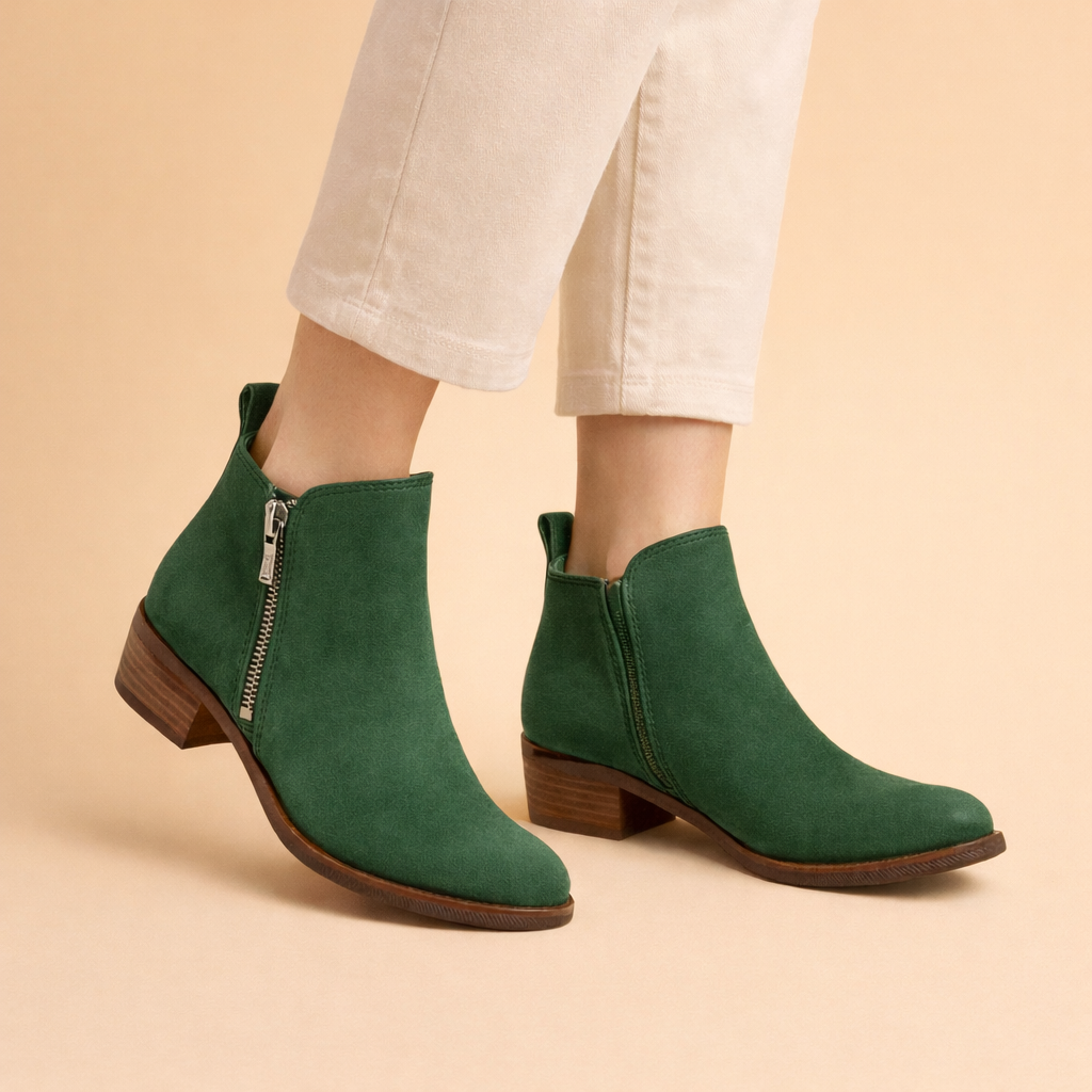 Women's Vintage-Inspired Ankle Boots with Comfort and Support – Elegant Summer Design