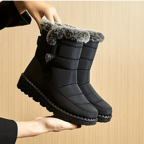 Women's Waterproof Winter Boots with Non-Slip Sole