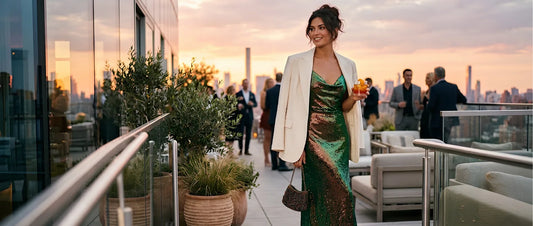 Sunset & Sequins: How to Dazzle at a Rooftop Cocktail Party