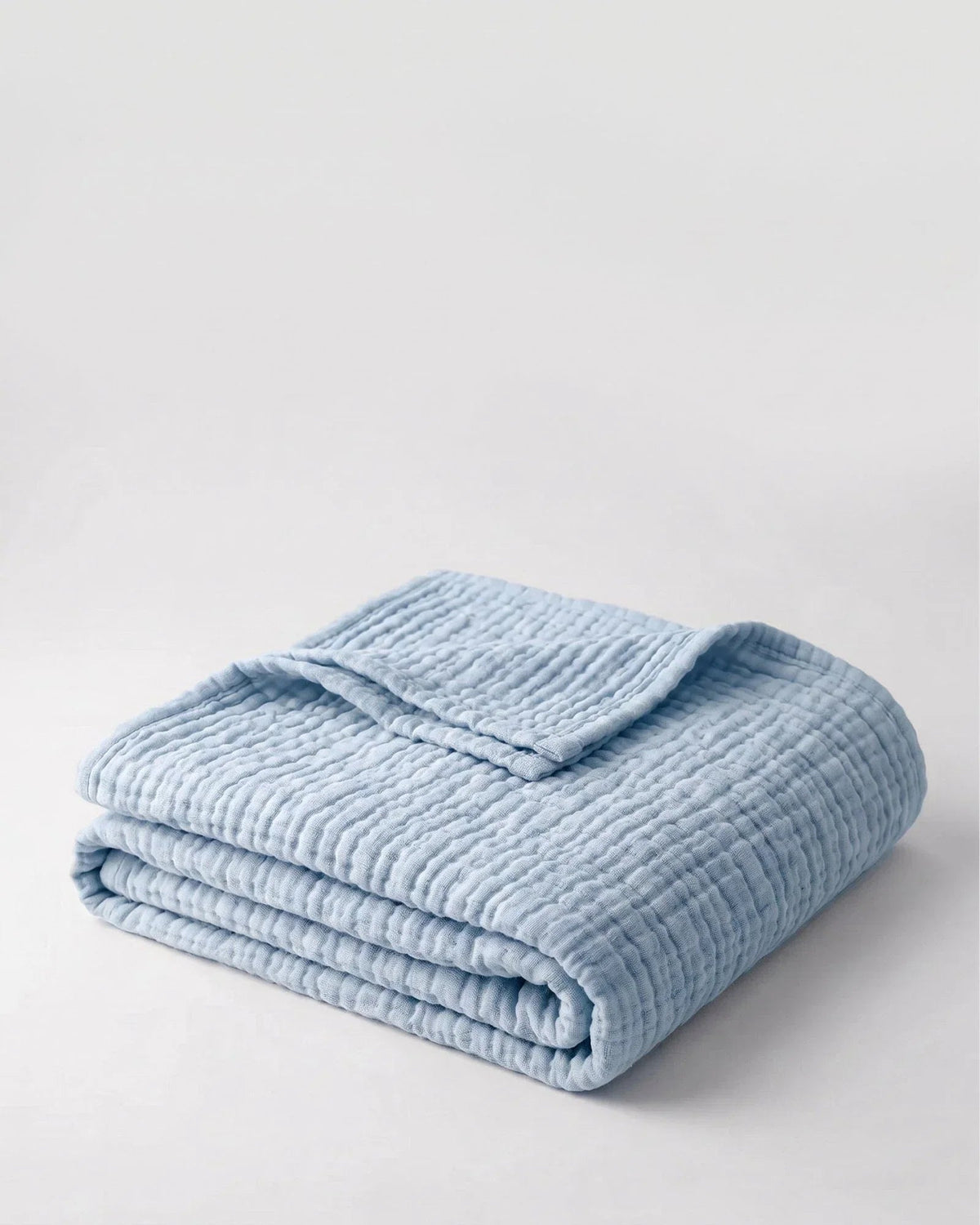 100% Cotton Muslin Blanket with All-Season Comfort – Breathable and Lightweight, Various Sizes and Colors