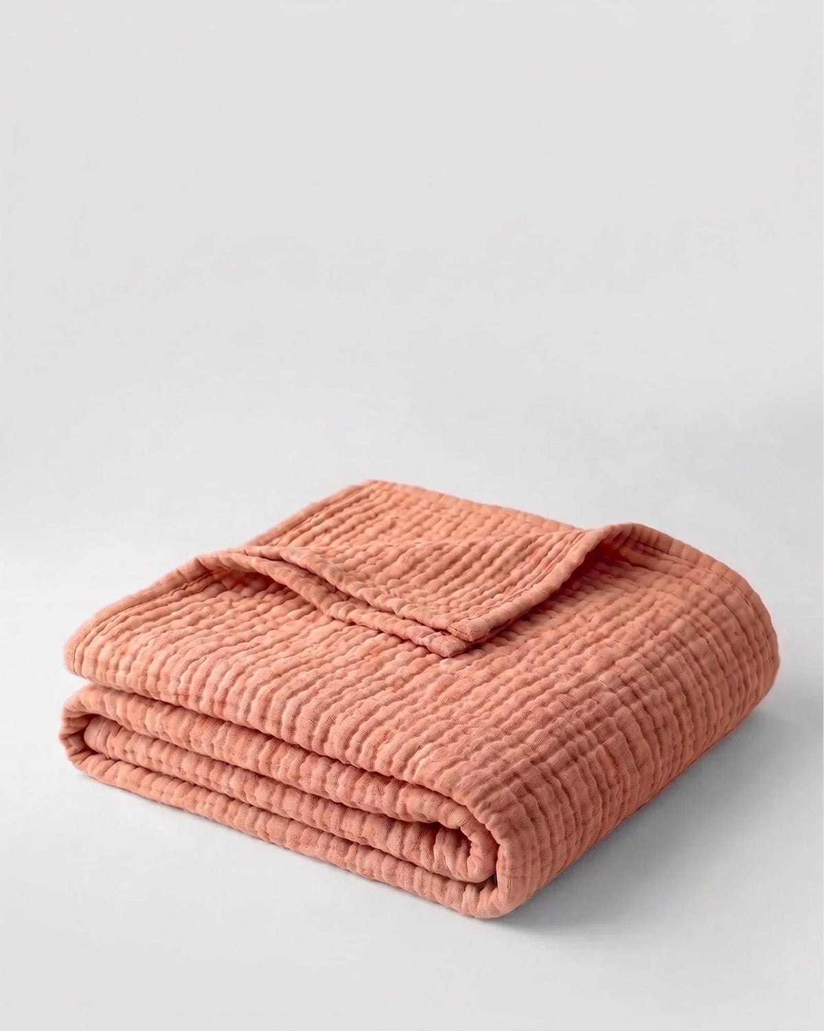 100% Cotton Muslin Blanket with All-Season Comfort – Breathable and Lightweight, Various Sizes and Colors