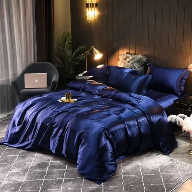 100% Mulberry Silk Duvet Cover - Breathable Bedding