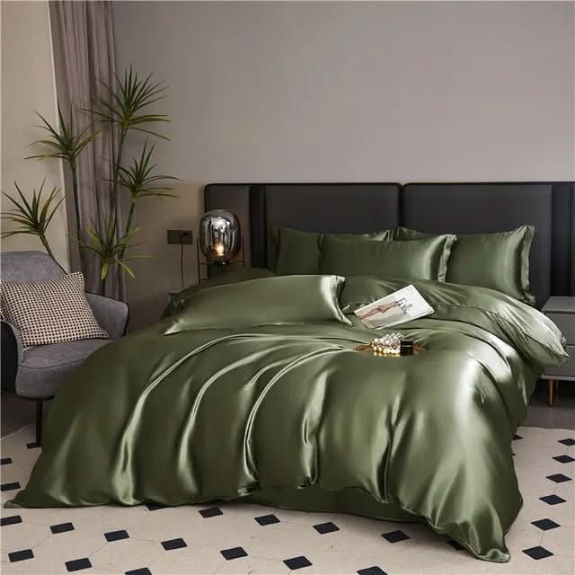 100% Mulberry Silk Duvet Cover - Breathable Bedding