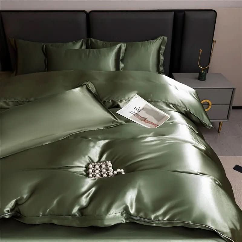 100% Mulberry Silk Duvet Cover - Breathable Bedding