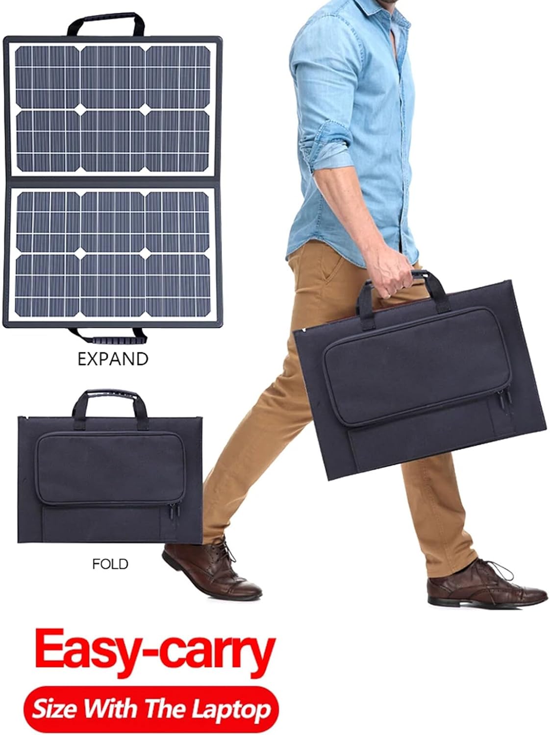1000W Foldable Solar Panel Kit – Portable Off-Grid Power with MPPT Charging