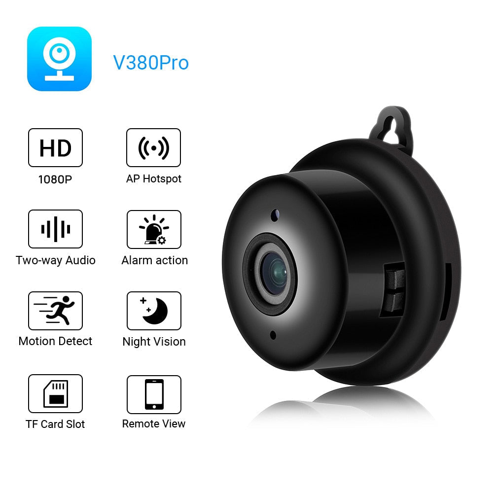 1080p HD WiFi Security Camera with Night Vision