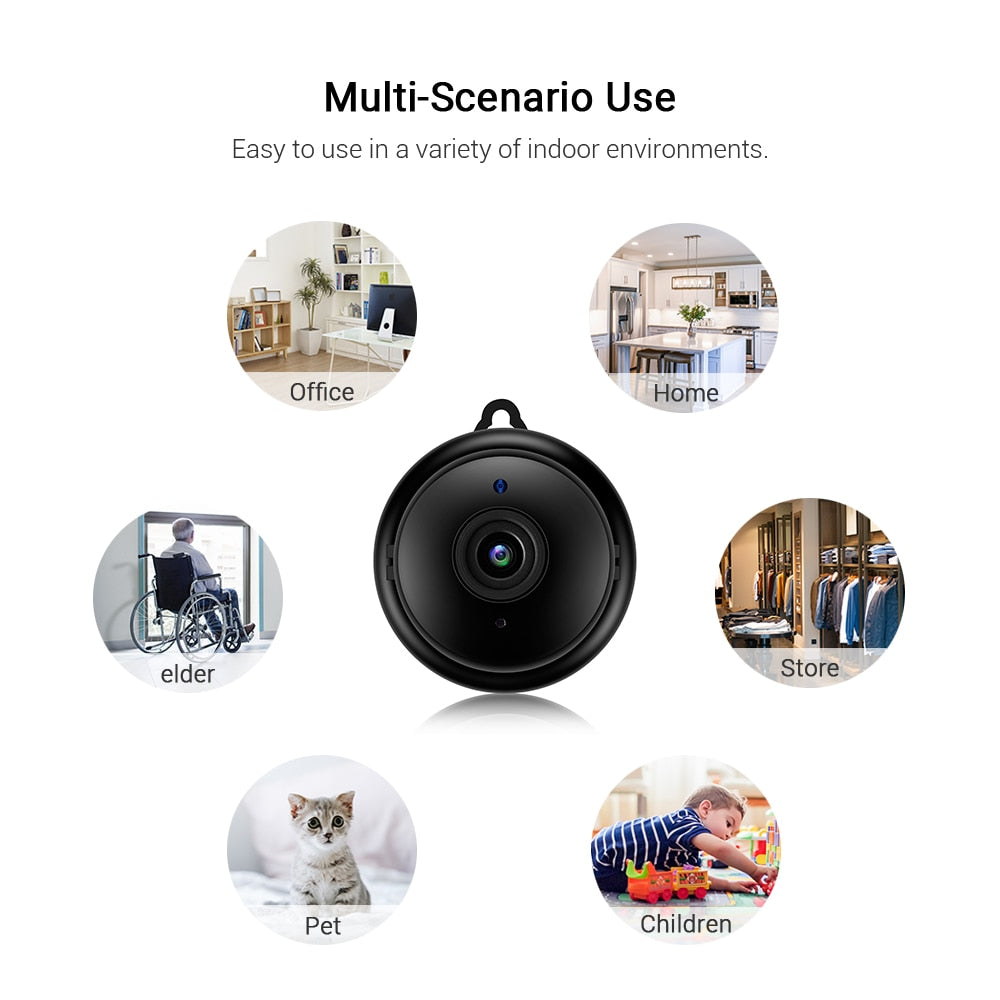 1080p HD WiFi Security Camera with Night Vision
