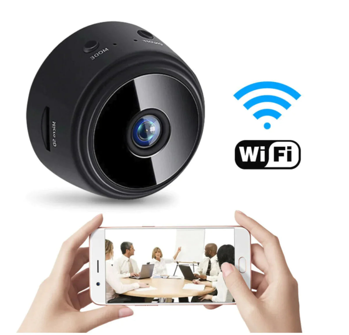 1080p HD WiFi Security Camera with Night Vision