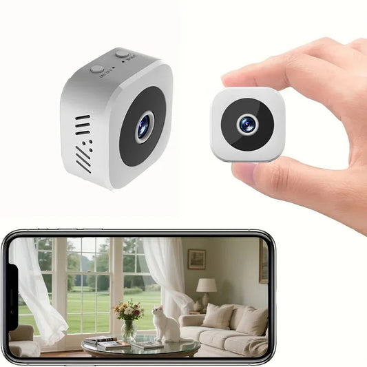 1080P Mini WiFi Security Camera with Night Vision – Wireless Surveillance System with Motion Detection