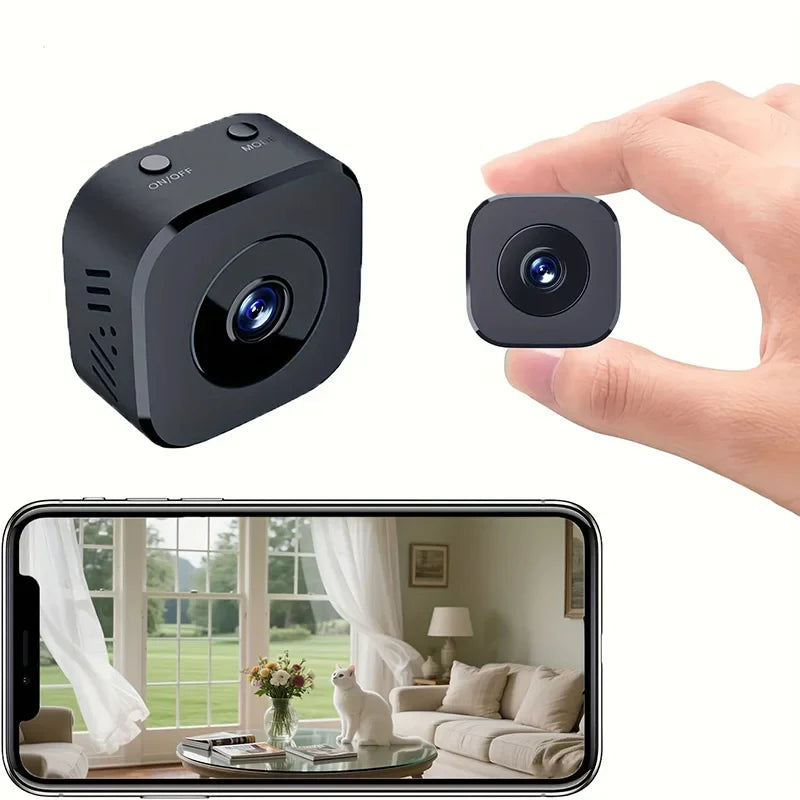 1080P Mini WiFi Security Camera with Night Vision – Wireless Surveillance System with Motion Detection