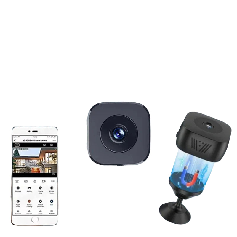 1080P Mini WiFi Security Camera with Night Vision – Wireless Surveillance System with Motion Detection