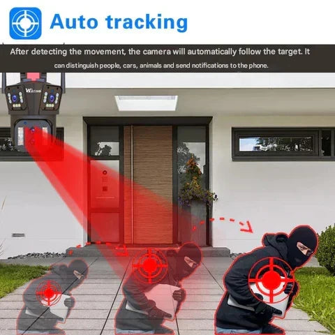 10K WiFi Security Camera with 20MP and 20x Zoom