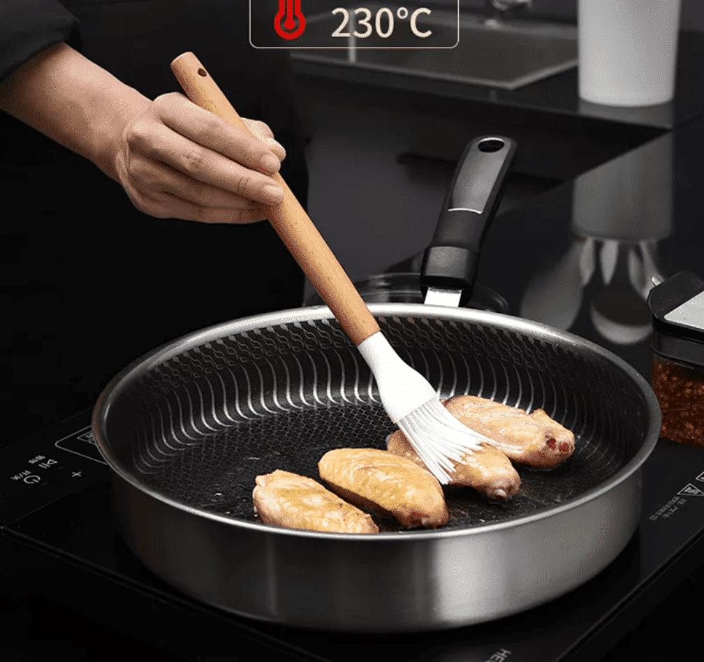 11-Piece Silicone and Wood Kitchen Utensil Set with Holder (Black or White)