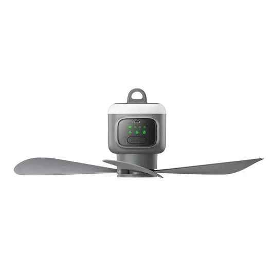 12000mAh Portable Ceiling & Camping Fan – Outdoor Tent Air Circulator and Cooling Fan