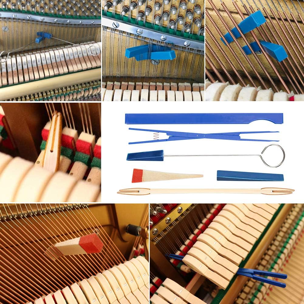 16-Piece Piano Tuning Kit with Storage Case