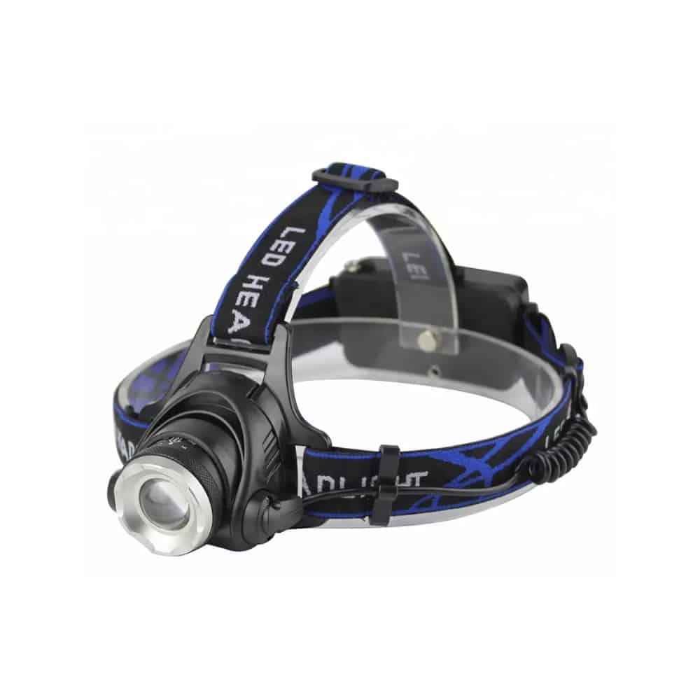 1800-Lumen Headlamp with Adjustable Focus and Zoom