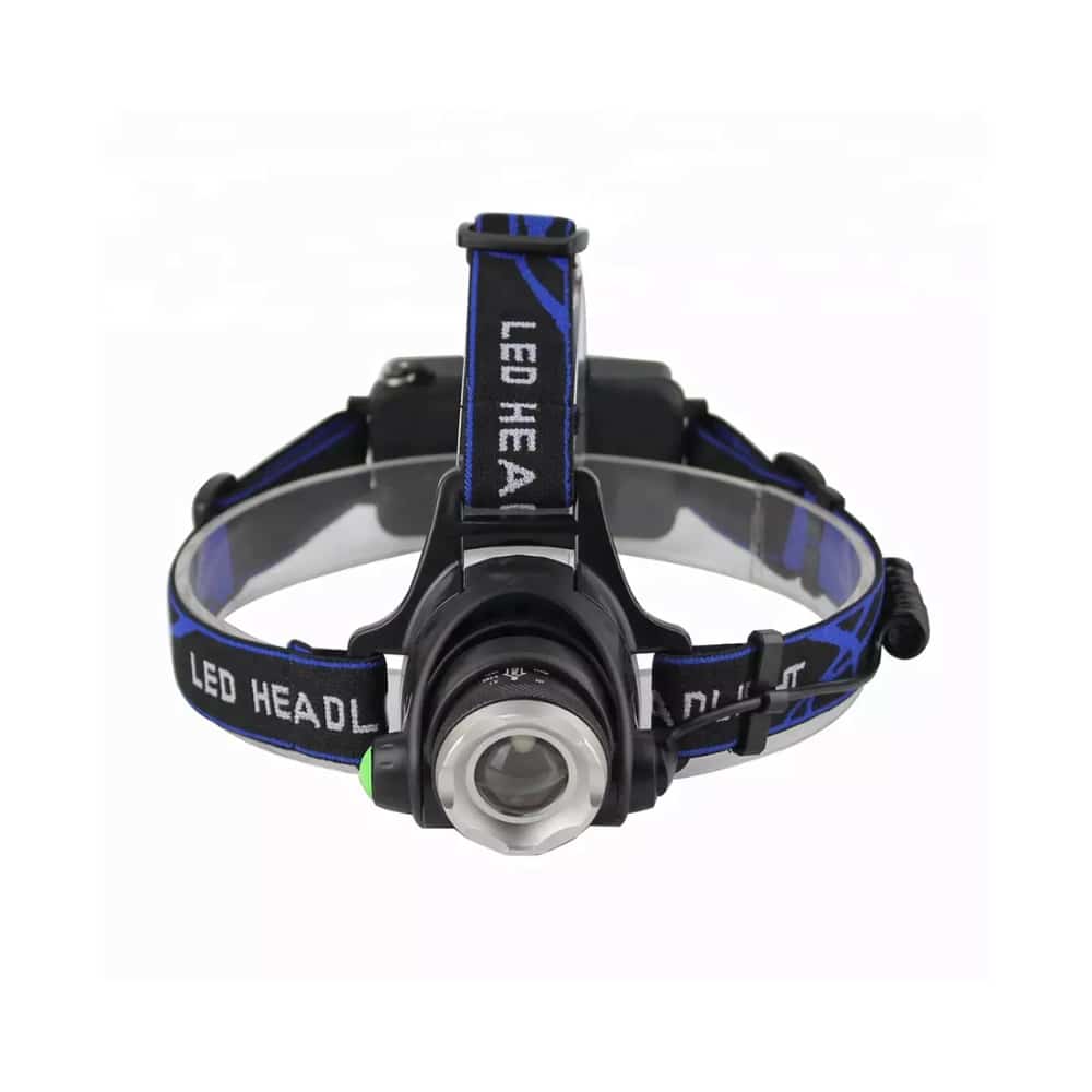 1800-Lumen Headlamp with Adjustable Focus and Zoom